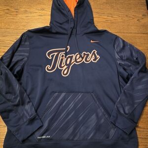 Nike Therma-Fit Detroit Tigers MLB Hooded Pullover Sweater Men's XXL